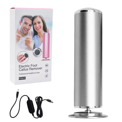 Adjustable Speed Electric Foot Grinder USB Powered Foot File Professional Callus Dead Skin Remover for Foot Care