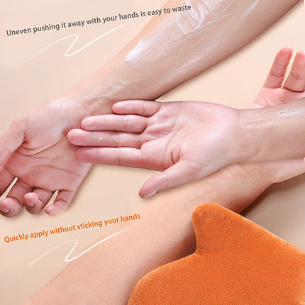 ZZ Reusable Body Self-Tanning Glove Cream Lotion Mousse Cleaning Glove Double-Sided Prevents Sticky Hands Applicator Self Tan