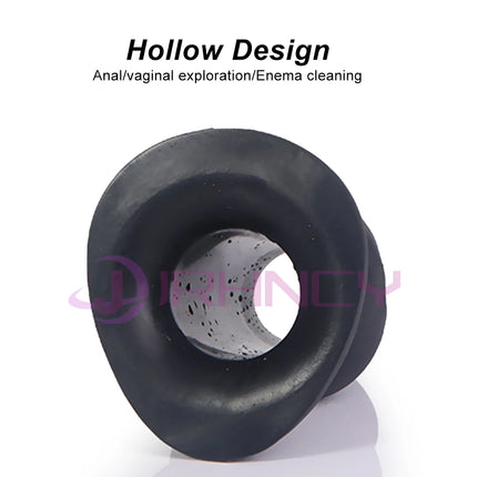 Hollow anal plug 85-105mm Silicone huge Butt plug Anus Dilator Tunnel Expansion Enema Prostate Massage G-spot Speculum