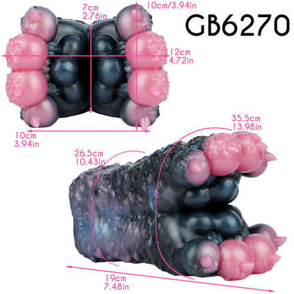 GEEBA Five Different Types Of Male Masturbators With Animal Claws Soft Silicone Onahole Pocket Pussy Stroker For Men18+ Sex Toys
