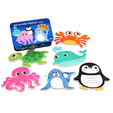 Wooden Puzzle Montessori Toys for Baby 1 2 3 Years Old Kids Alphabet Number Shape Matching Games Children Early Educational Toys