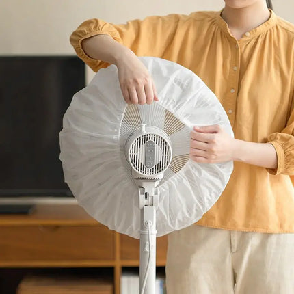 ^Universal Dust Proof Cover For Tower And Floor Standing Fans Full Coverage Protective Mesh Net Home Dust Prevention Storage