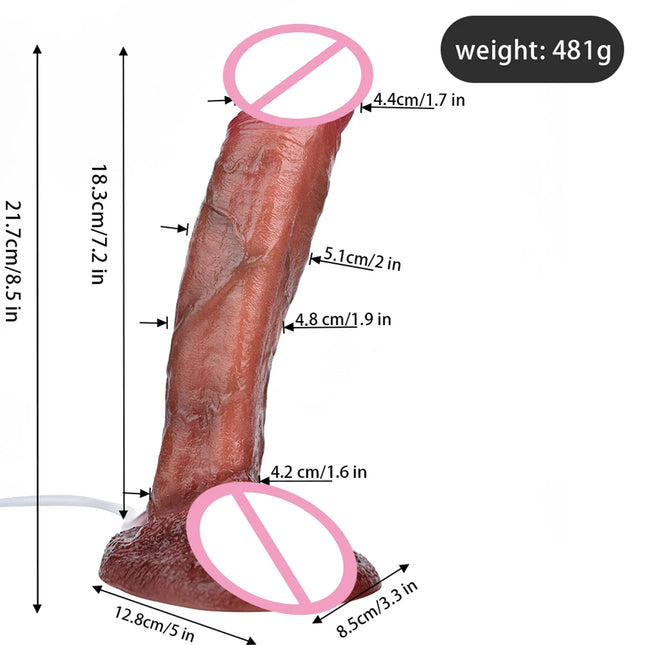 SXXY Silicone Skin Touch Squirting Dildo Ejaculation Realistic Soft Penis With Suction Cup Adult Sex Toys Anal Plug 18+ Masturba