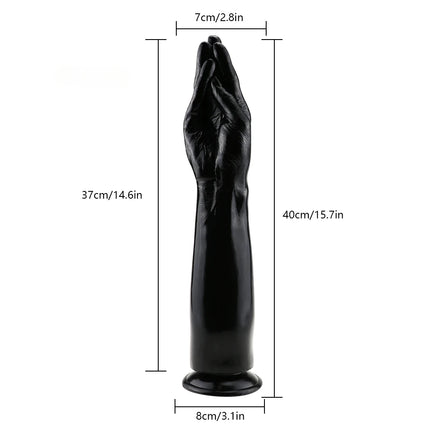 BDSM 40cm Artificial Hand Anal Plug Vaginal Butt Dilator Men Anus Expander Big Dildo Female Masturbator Sex Toys Adult For Women