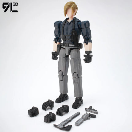 9L 3D Fantasy Warrior Character Model Horror Style Action Figure Desktop Display Collectible Toys Ornament Dummy13 Lueky13 Gifts