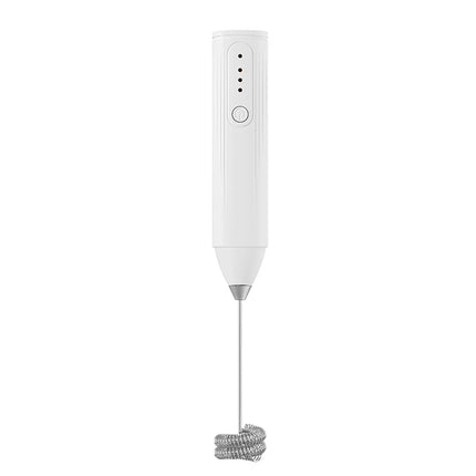 Wireless electric milk bubbler rechargeable milk coffee mixer 3-speed egg beater for hot chocolate latte foam making machine