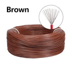 Brown / 2 meters / 22 AWG