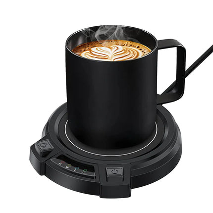 Coffee Mug Warmer Electric Cup Warmer Constant Temperature Coaster 3-Gear Cup Warmer Milk Tea Water Heating Pad Cup Heater US EU