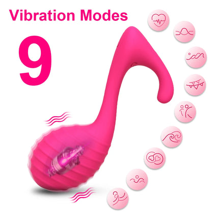Remote Control Love Egg Vibrator for Women Powerful Vibrating G-Spot Clitoris Stimulator Vaginal Massager Sex Toys for Adults 18