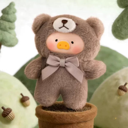 Official Lulu Pig Teddy Mini Whispers Of Nature Series Blind Box Kawaii Vinyl Plush Keychain Mystery Box Figure Toys Xmas Gift