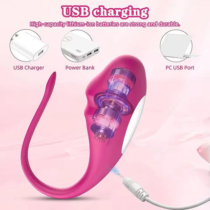 Wireless Bluetooth G Spot Vibrator Vibrating Egg for Women Dildo APP Control Wearable Clit Female Panties Sex Toys Adult Goods