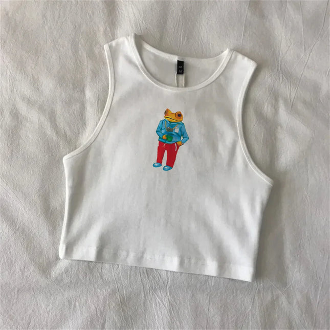 Bad Bunny Women Tank Top Frog Debí Tirar Más Fotos DTMF Should Take More Photos