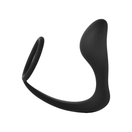 Male Anal Plug With Penis Ring Sex Toys G-spot Prostatic Massage Cock Ring Silicone Butt Plug Gay Sex Game Adult Supplies