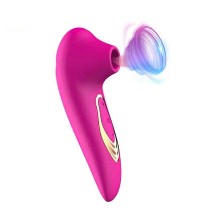Female mini G-spot nipple sucking vibrator clitoris sucker pussy dildo stimulator adults masturbator sex toys for woman couples