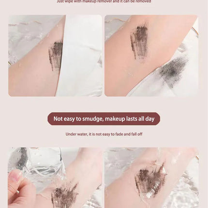 Black Brown Mascara 3d Lengthens Eyelashes Extra Volume Waterproof Natural Lashes Female Makeup Korean Cosmetics Colored Mascara