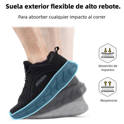 FitVille Wide Toe Box Shoes for Men Cushioned Well Extra Wide Width Shoes Non Slip Wide Lightweight Breathable Running Shoes