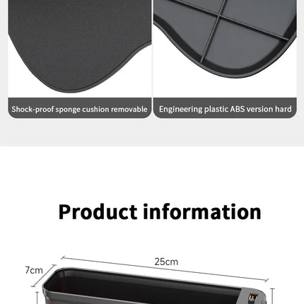 Car USB Charging Multifunction Seat Crevice Storage Box For Volkswagen Amarok Tiguan Polo Jetta GTI Golf Passat Touareg Magotan