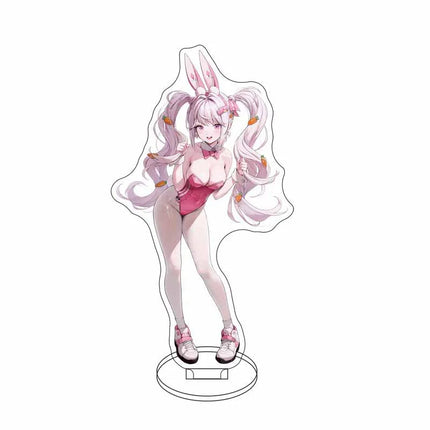 Anime Nikke Goddess Of Victory Figures Model Plate Sexy Girl Cute Girl Pattern Key Ring Acrylic Standing KeyChain for Women Men