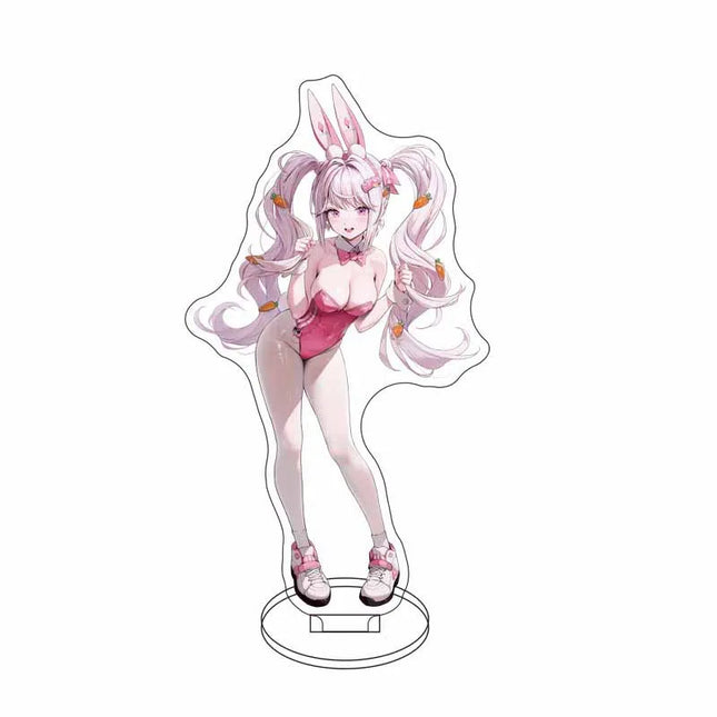 Anime Nikke Goddess Of Victory Figures Model Plate Sexy Girl Cute Girl Pattern Key Ring Acrylic Standing KeyChain for Women Men