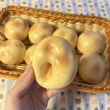 Crunchy Whipping Cream Stress Ball Squishy Toys Moldable Non-Bounce Squeeze Ball ASMR Sensory Anti Stress Fidget Toys for Adults