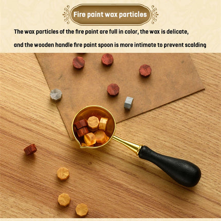 Luxury Fountain Pen Set, Retro Sprinkling Feather Pens Calligraphy Writing Dip Kit with Wax Seal Stamp & Replace Nibs, Gift Box