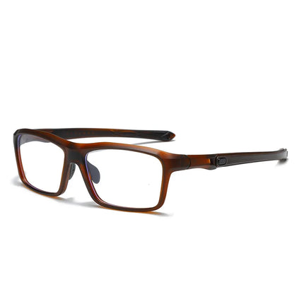 Ultralight TR90 Sports Glasses Frame Men 0 Diopters Blue Light Blocking Radiation Protection Spectacles Women Anti-slip Eyewear