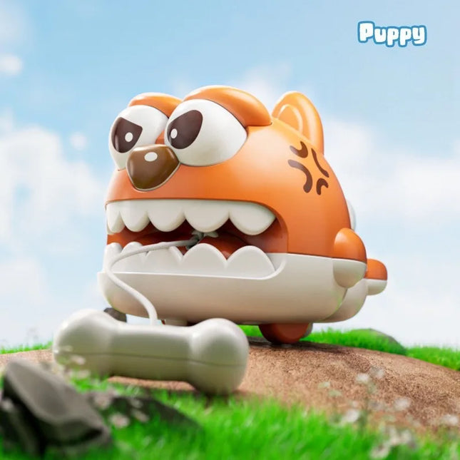 Baby Puppy Toy Car Cable Inertial Sliding Visual Sensory Cultivation Baby Early Education Puzzle Toy Parent Child Interaction