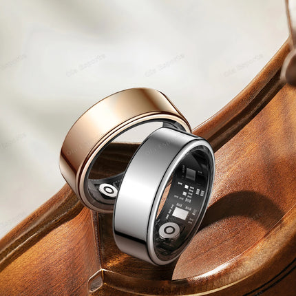2025 New Smart Ring Call Alert Heart Rate Blood Oxygen Monitoring Pedometer Calorie Multifunctional Fitness Smart Finger Rings