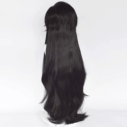 Anime Tian Guan Ci Fu Hu Hua Cheng Xie Lian Wig Synthetic Long Straight Black Cosplay Hair Wig For Party Halloween