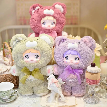 New Genuine 400% Nommi Blind Box Nommi Goodnight Bear Series Vinyl Nommi Doll Room Decoration Collection Doll Mystery Box Gift