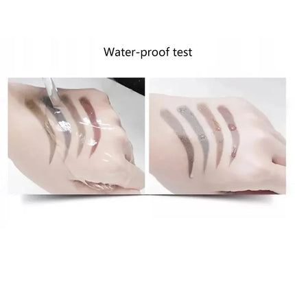 4 Point Eyebrow Pencil 4 Prong Tip Eyebrow Pen 4 Fork Eyebrow Pencil Waterproof Liquid Eyebrow Pencil Long Lasting Like Real