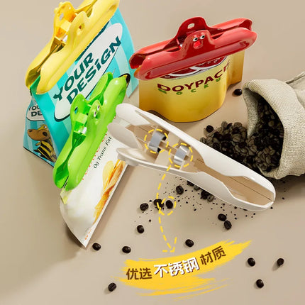 Caterpillar sealing clip moisture-proof snack clip kitchen sealing fixing clip multifunctional household clip fresh-keeping seal