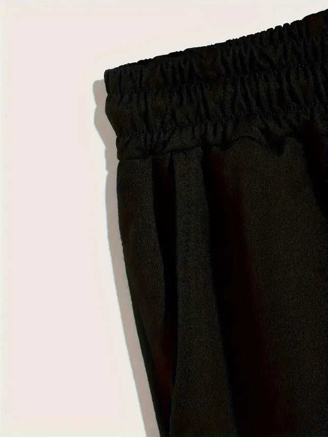Men's Loose Shorts, Gray, Y2K Style, Street Trendy Casual Pants for Daily Comfortable Wearing