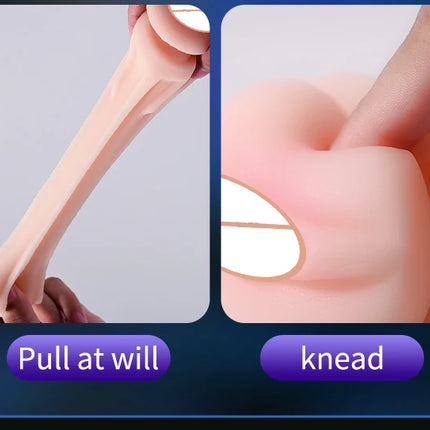Male Masturbator Cup Soft Pussy Sex Toy Realistic Vagina for Men Silicone Pocket Pussy Mens Masturbation Sex Men Adult Products