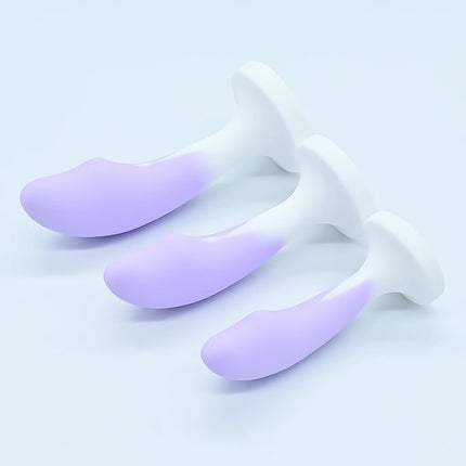 Silicone Anal Plug G-point Massage Gem Crystal Base Butt Plug Anal Masturbation Stimulator Anal Dilatancy Dildos Adult Sex Toys