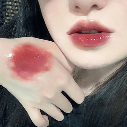 Mirror Lip Glaze - Glossy Lip gloss,Moisturizing Non-stick Cup Nude Lipstick High Pigmented Liquid Lipstick Lip Cosmetic Makeup