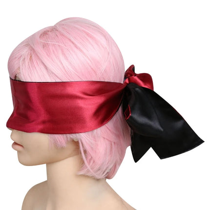 Sex Toys For Couples Multi Colors Eye Covers Erotic Bondage Tied Ribbon Role Play Accessories Silk Handcuffs For Women Eye Mask