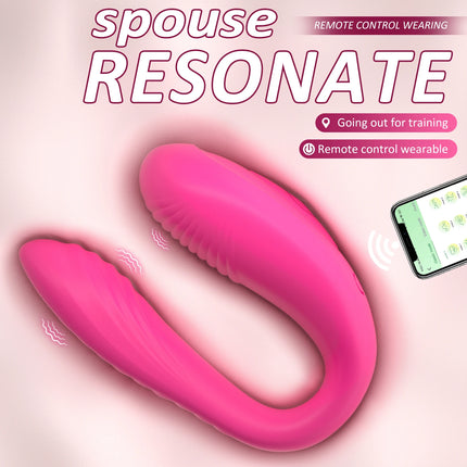 Wireless APP Couples Vibrator Clitoris Stimulator for Women Female G-Spot Vagina Vibrating Massager Wearable Sex Toy Adult Goods