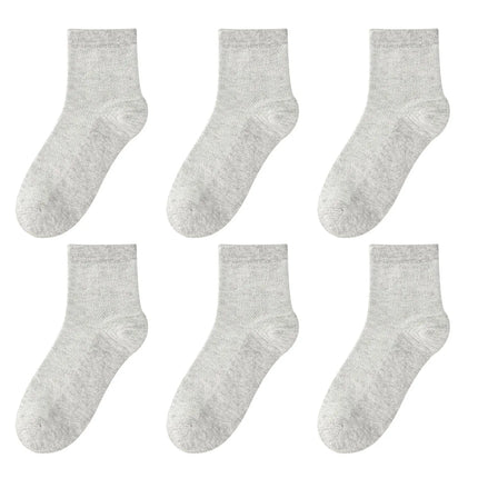 Children's Pure Cotton Mesh Boneless Summer Thin Ankle Socks OEKO-TEX Certified Safe for Kids Boys and Girls for School and Home