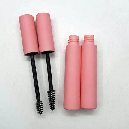 10/30/50/100pcs Empty 10ml Mascara Tubes Eyelash Growth Liquid Tube Matte Pink/Clear Tube Eyebrow Dye Cream Makeup Container