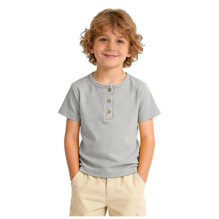 Large N Boys Comfortable And Breathable Short Sleeved T Shirt Casual And Versatile Top children's clothes girl