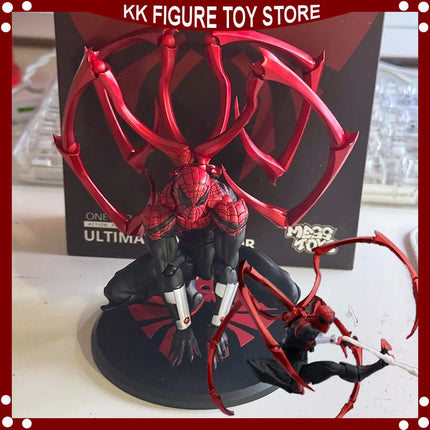 Mess Toys Superior Spider Man Ultimate Neighbor Kaine Peter Parker Messtoys Spiderman Action Figure Model Gifts Toys