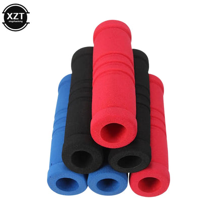 2pcs Soft Foam Sponge Handle Bar Motorcycle Handlebar Foam Hand Grips Cover Bike Cycle Bicycle Motorcycle MTB Accessories