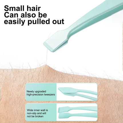 Precise Professional Makeup Tool Lash Applicator Tool Eyelash Cluster Non Slip  Applicator Tweezers for Travel Salon Separating