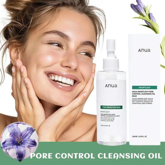 Cleansing Facial Oil Gentle Cleanser Hydrating Moisturizing Pore Control Makeup Removal Mild Pore For All Skin Types