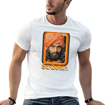 Sandokan TV Shows T-Shirt Blouse Tops Short Sleeve Tee Plus Size Tops Anime Shirts Men