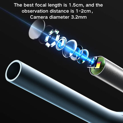 1.8’’ Screen Ear Camera Instant On/Record, Home & Pet Otoscope for Kids/Adults/Dogs/Cats, HD Visual Ear Cleaner