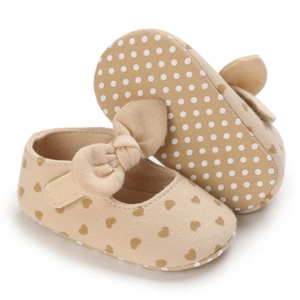 Spring and Autumn Bow Baby Princess Shoes Baby Shoes Baby Shoes Soft soled Anti slip Sneakers