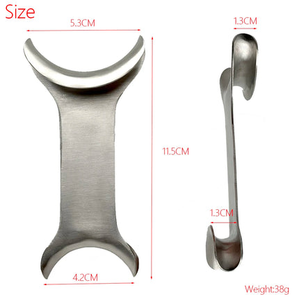 Dental Orthodontic Double Ended Lip and Cheek Retractor for Teeth Whitening Mouth Opening Autoclavable Stainless Steel Tool Set