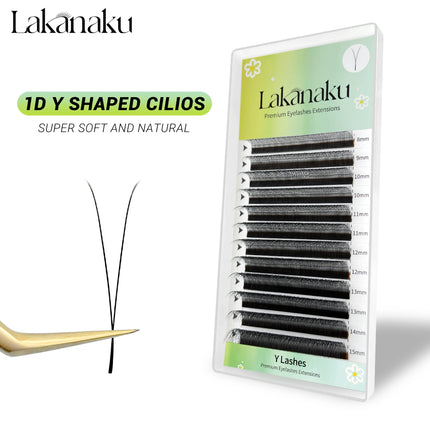 LAKANAKU W Clover Eyelashes Extension Cilios extensiones de pestañas YY/4D/5D/6D/7D/8D Premade Fans Eyelash Extensions Volume